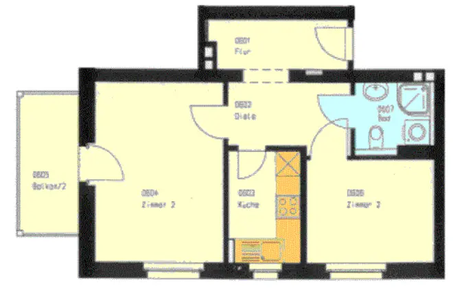 2 Zimmer Wohnung mit 41 m² in Leipzig – Bild 9