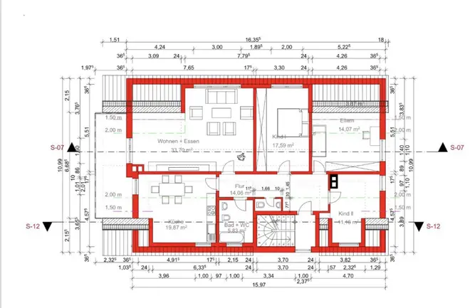 4 Zimmer Wohnung mit 135 m² in Neuss – Bild 2