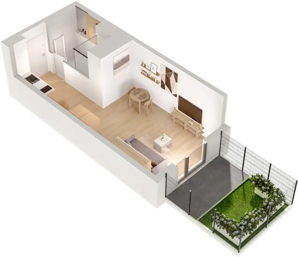 1 Zimmer Wohnung mit 28 m² in Berlin – Bild 9