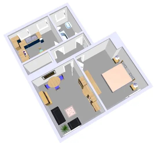 2 Zimmer Wohnung mit 55 m² in Kiel – Bild 5