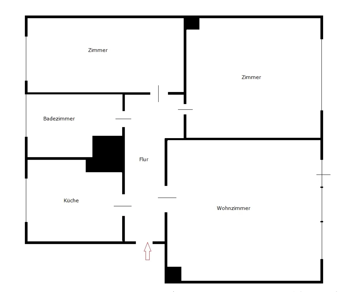 3 Zimmer Wohnung mit 59 m² in Delmenhorst – Bild 7