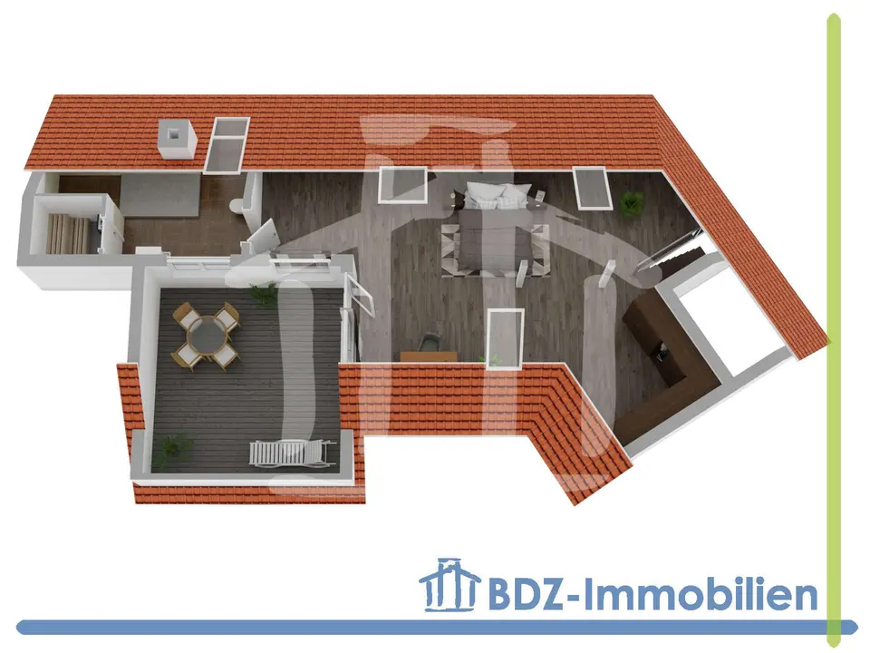 2 Zimmer Wohnung mit 128 m² in Fürth – Bild 4