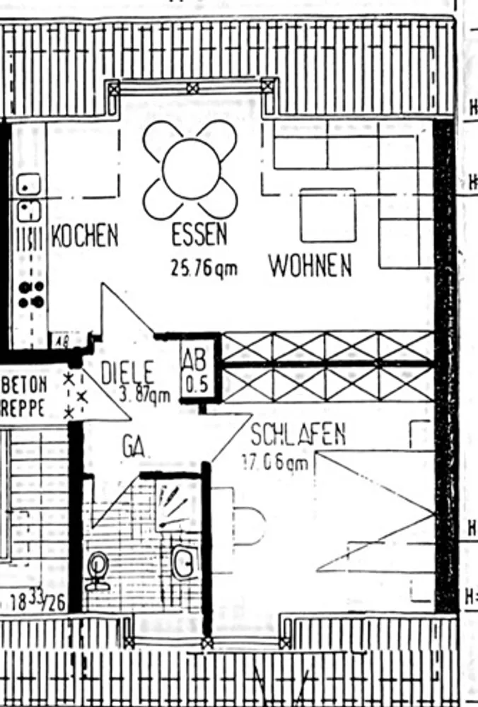 2 Zimmer Wohnung mit 50 m² in Recklinghausen – Bild 2