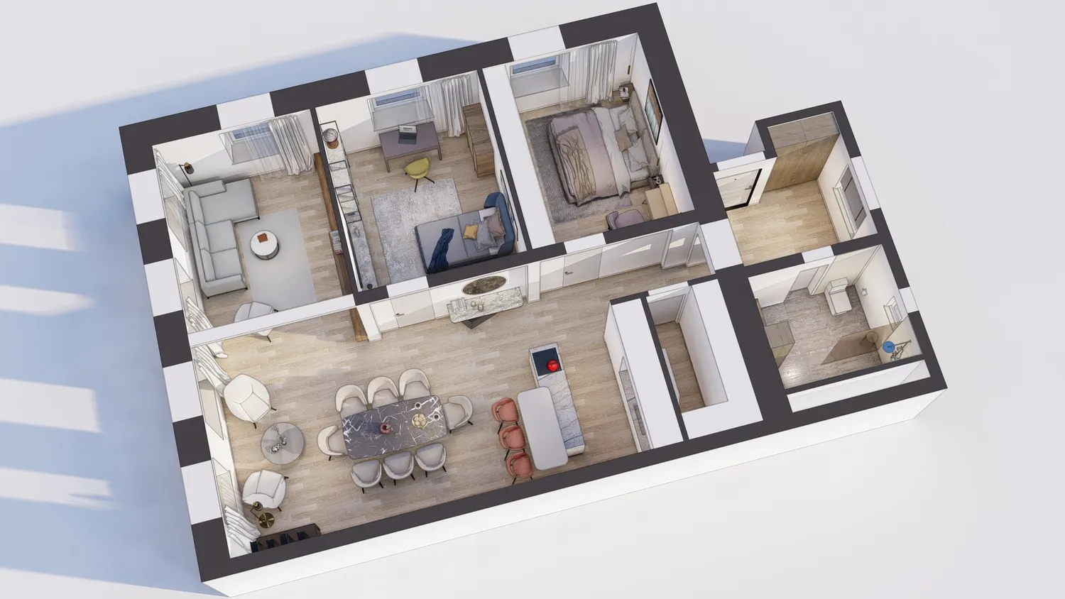 3 Zimmer Wohnung mit 103 m² in Rosenheim – Bild 12