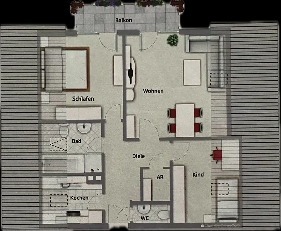 3 Zimmer Wohnung mit 74 m² in Fürth – Bild 5