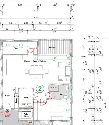 3 Zimmer Wohnung mit 110 m² in Osnabrück – Bild 9