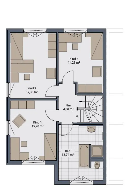 4 Zimmer Haus mit 131 m² in Königswinter – Bild 5
