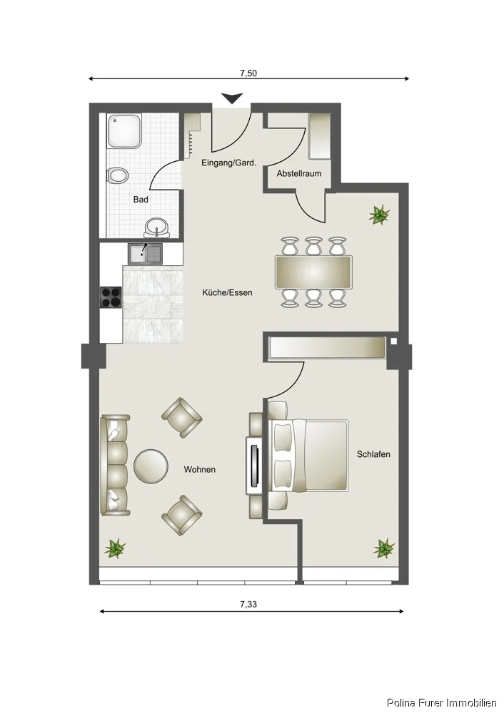2 Zimmer Wohnung mit 80 m² in Mainz – Bild 5