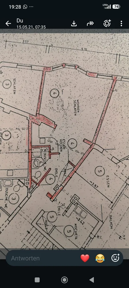1 Zimmer Wohnung mit 42 m² in Osnabrück – Bild 3