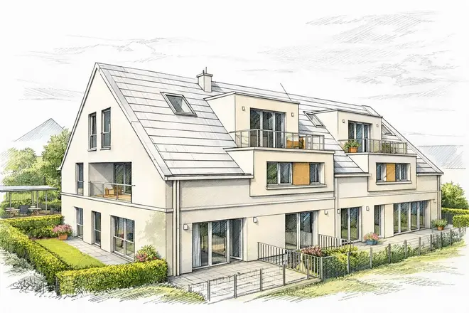 4 Zimmer Wohnung mit 106 m² in Münster – Bild 2