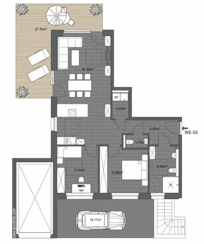 4 Zimmer Wohnung mit 106 m² in Münster – Bild 4