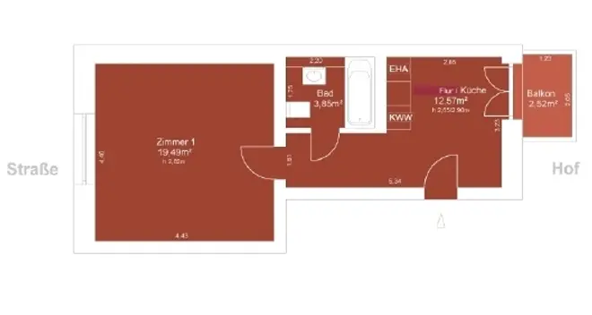 1 Zimmer Wohnung mit 39 m² in Dresden – Bild 6