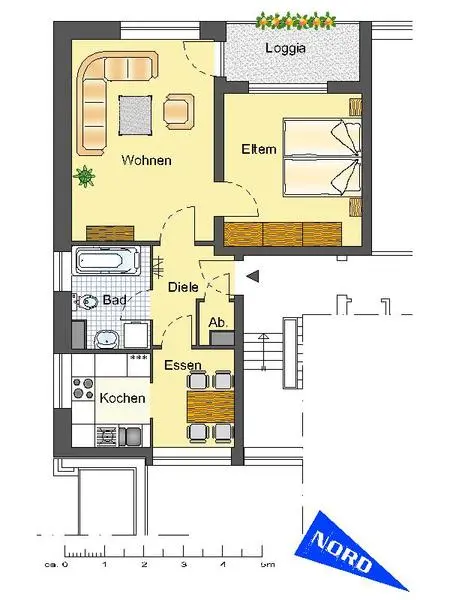 2 Zimmer Wohnung mit 54 m² in Leverkusen – Bild 4