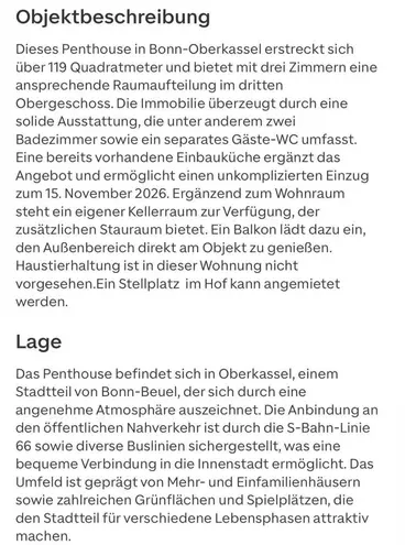 3 Zimmer Wohnung mit 119 m² in Bonn – Bild 2