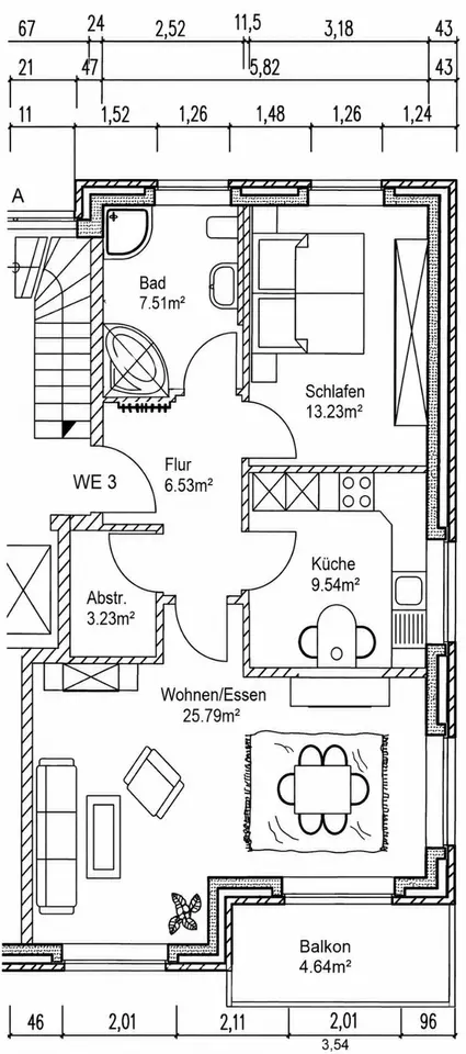 3 Zimmer Wohnung mit 70 m² in Rheine – Bild 8