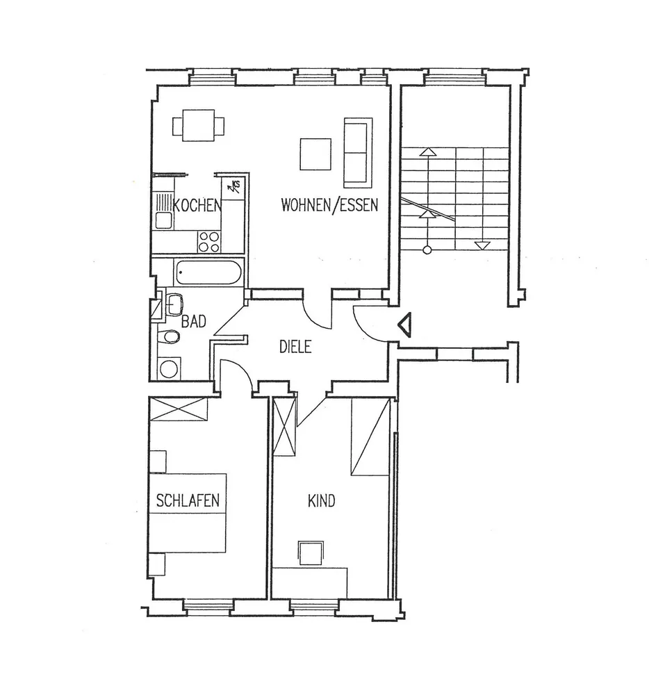 3 Zimmer Wohnung mit 75 m² in Dresden – Bild 4