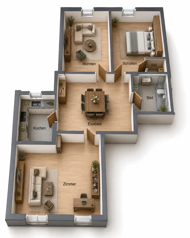 Studio mit 33 m² in Mönchengladbach – Bild 9