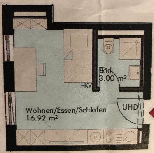 Studio mit 20 m² in Regensburg – Bild 5