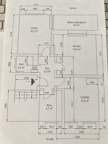 3 Zimmer Wohnung mit 73 m² in Köln – Bild 7