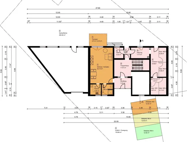 1 Zimmer Wohnung mit 46 m² in Saarbrücken – Bild 8