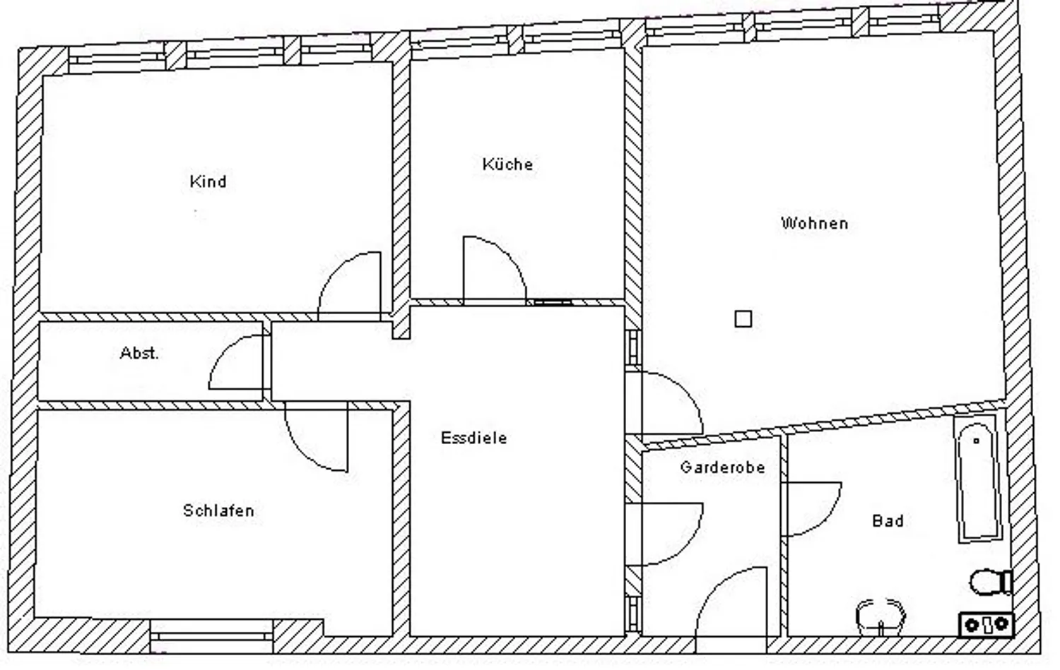 3 Zimmer Wohnung mit 106 m² in Hameln – Bild 2