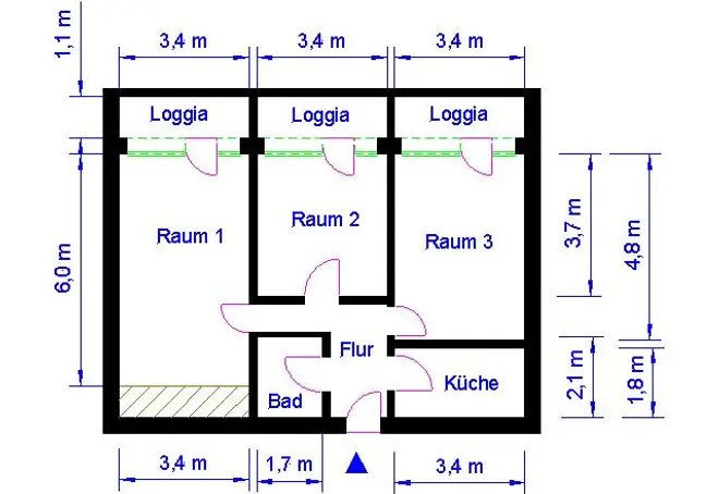 3 Zimmer Wohnung mit 70 m² in Magdeburg – Bild 8