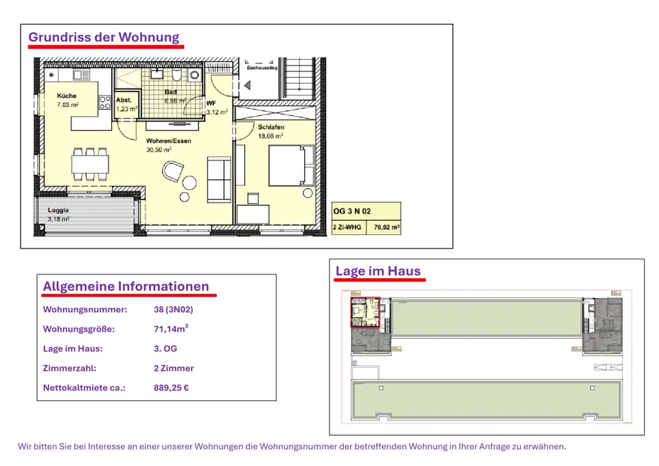 2 Zimmer Wohnung mit 64 m² in Wolfsburg – Bild 6