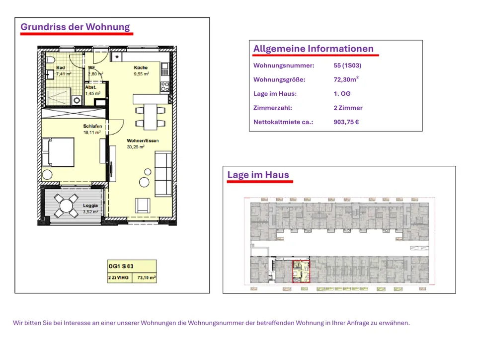 2 Zimmer Wohnung mit 64 m² in Wolfsburg – Bild 7