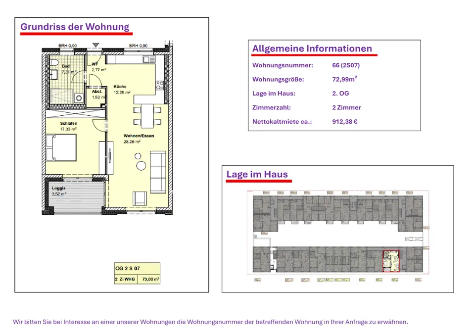 2 Zimmer Wohnung mit 64 m² in Wolfsburg – Bild 10