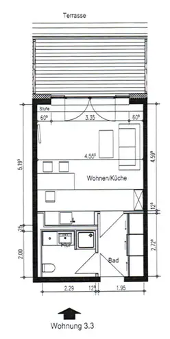 1 Zimmer Wohnung mit 35 m² in Halle (Saale) – Bild 7