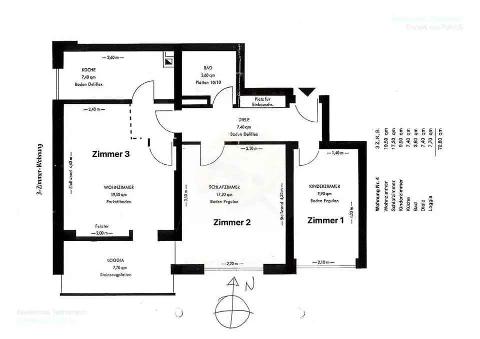 Studio mit 20 m² in München – Bild 5