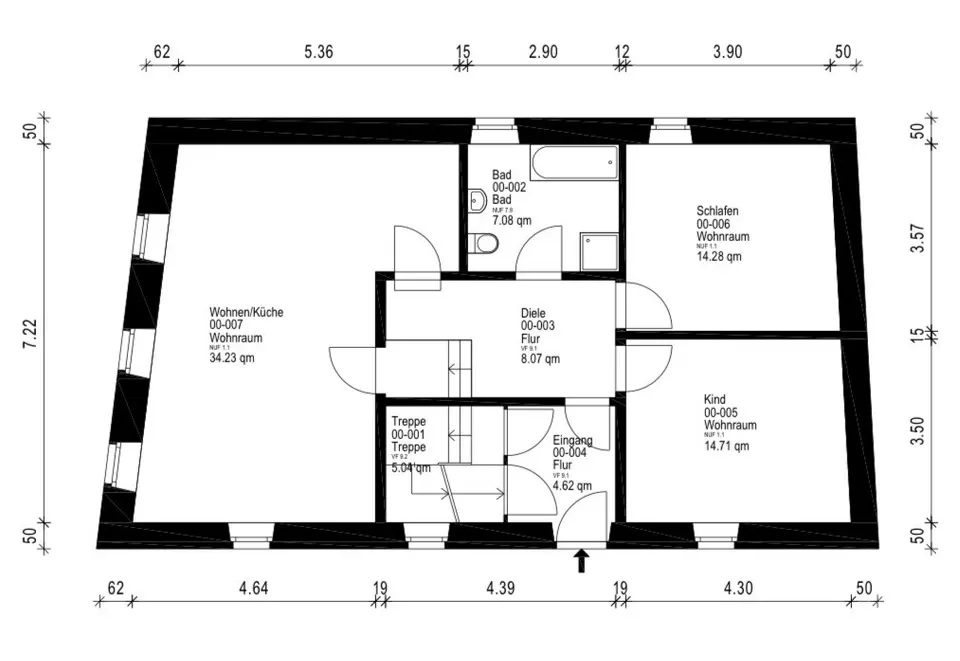 3 Zimmer Wohnung mit 78 m² in Sangerhausen – Bild 4