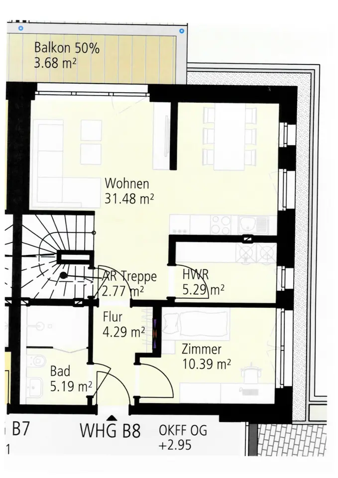 3 Zimmer Wohnung mit 98 m² in Ahaus – Bild 4