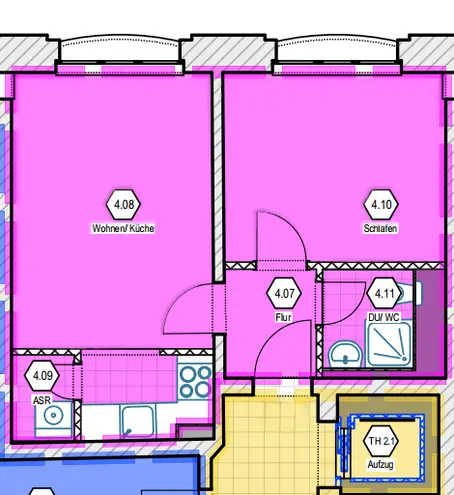 2 Zimmer Wohnung mit 37 m² in Chemnitz – Bild 10