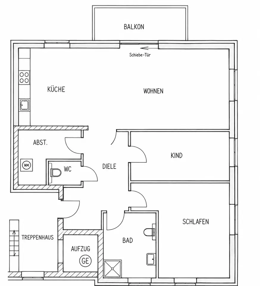 3 Zimmer Wohnung mit 100 m² in Rotenburg (Wümme) – Bild 5