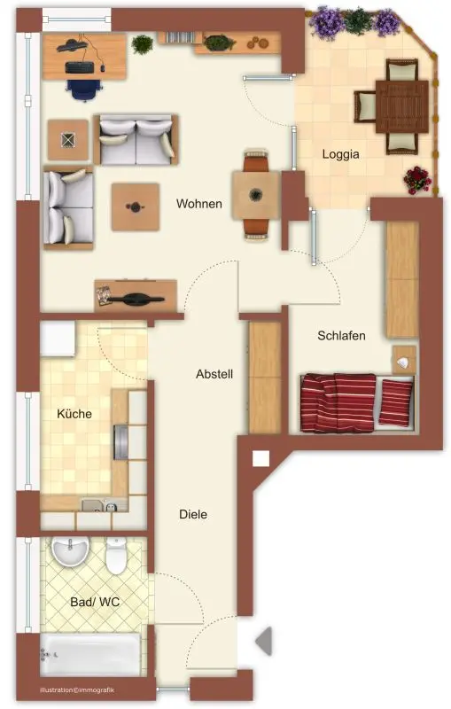 Studio mit 41 m² in Mönchengladbach – Bild 5