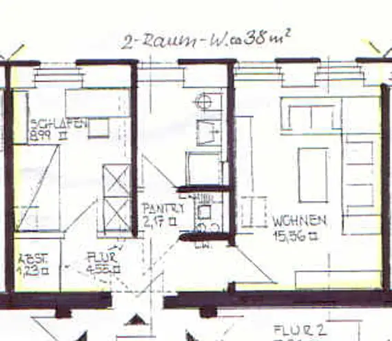 2 Zimmer Wohnung mit 39 m² in Leipzig – Bild 12
