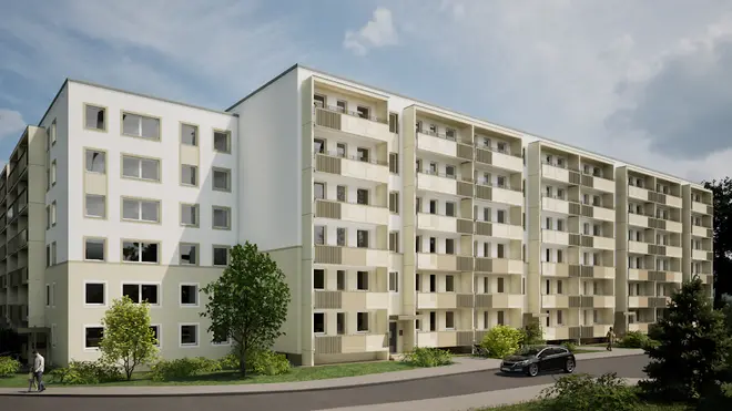 4 Zimmer Wohnung mit 75 m² in Dresden – Bild 1