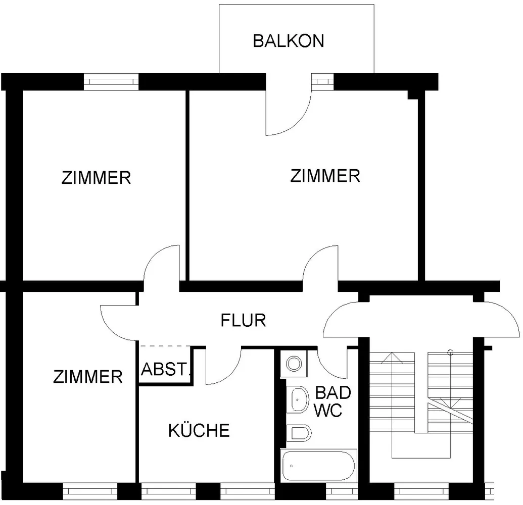 3 Zimmer Wohnung mit 69 m² in Hagen – Bild 11