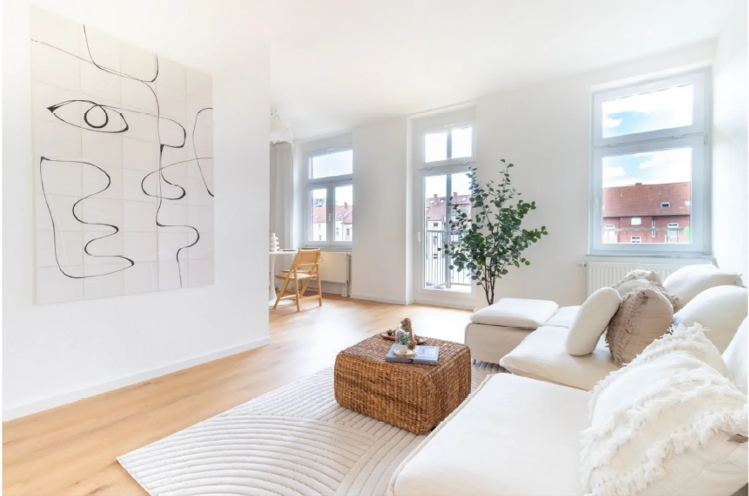 4 Zimmer Wohnung mit 85 m² in Erfurt – Bild 1