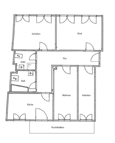 4 Zimmer Wohnung mit 99 m² in Leipzig – Bild 12