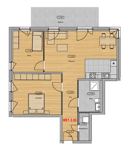 3 Zimmer Wohnung mit 89 m² in Frankfurt am Main – Bild 11