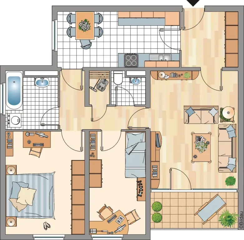 3 Zimmer Wohnung mit 80 m² in Bonn – Bild 4