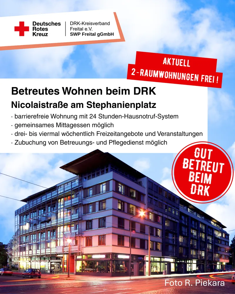 2 Zimmer Wohnung mit 62 m² in Dresden – Bild 1