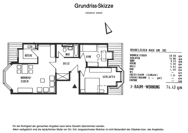 3 Zimmer Wohnung mit 74 m² in Bonn – Bild 10