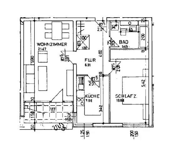 3 Zimmer Wohnung mit 61 m² in Herne – Bild 6
