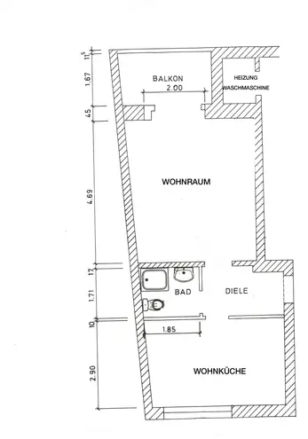 1 Zimmer Wohnung mit 44 m² in Wuppertal – Bild 7