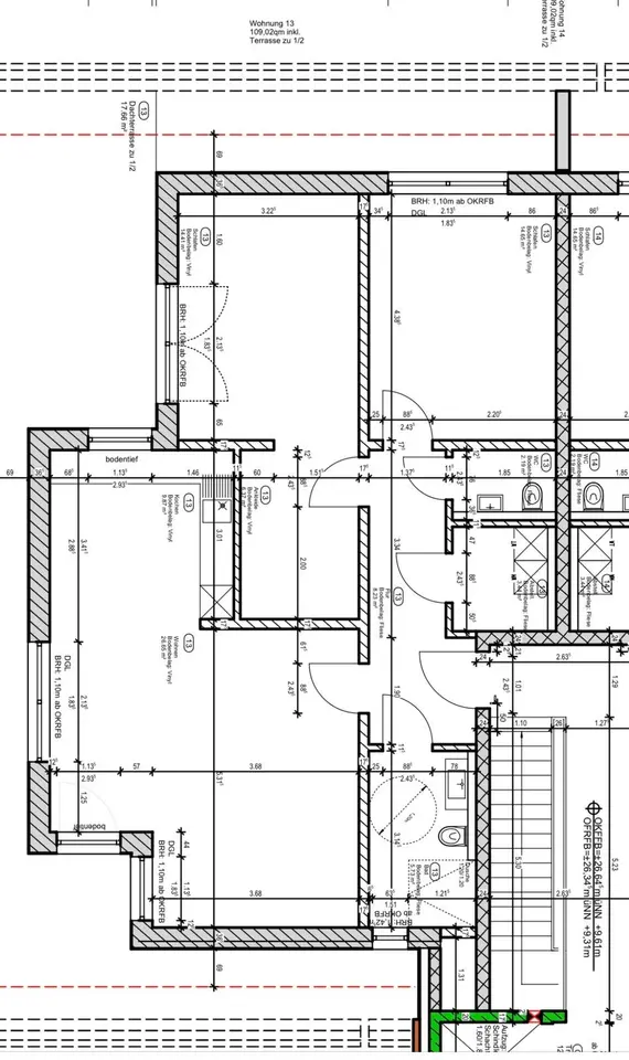 3 Zimmer Wohnung mit 109 m² in Kleve – Bild 5