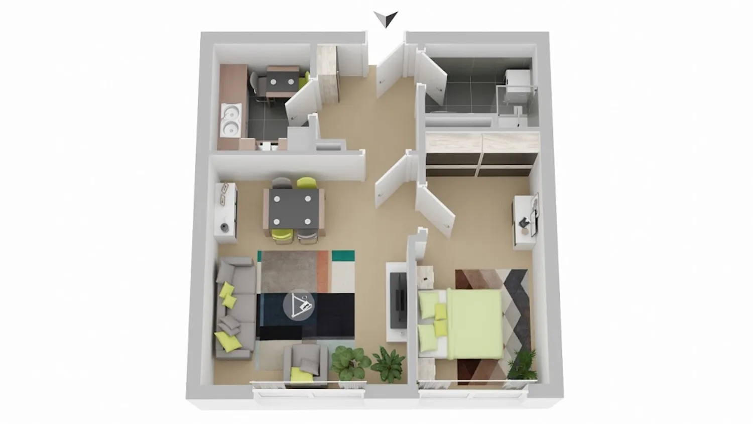 2 Zimmer Wohnung mit 42 m² in Braunschweig – Bild 11