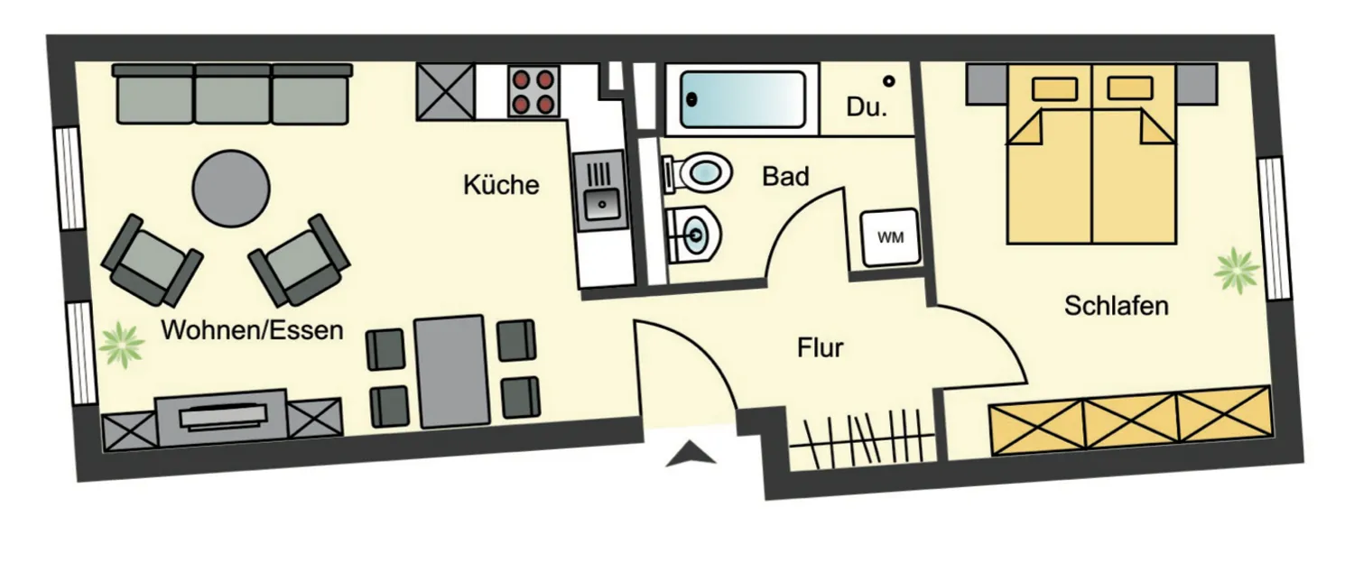 2 Zimmer Wohnung mit 48 m² in Heidelberg – Bild 11
